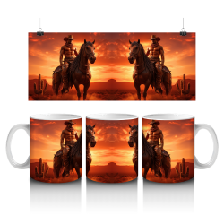 15 oz Mug - Western 072