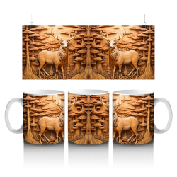 15 oz Mug - Wood 001