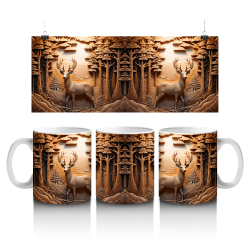 15 oz Mug - Wood 002