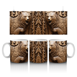 15 oz Mug - Wood 009
