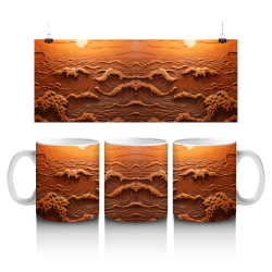 15 oz Mug - Wood 012