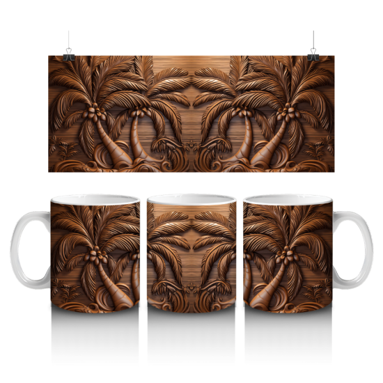 11 oz Mug - Wood 014