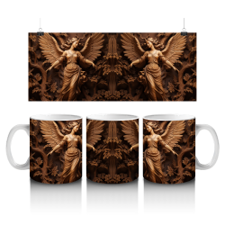 15 oz Mug - Wood 016