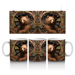 15 oz Mug - Wood 018