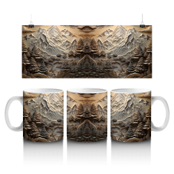15 oz Mug - Wood 021