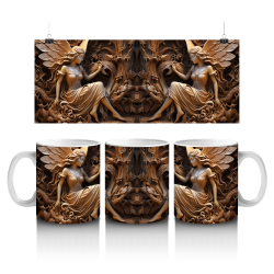 15 oz Mug - Wood 023