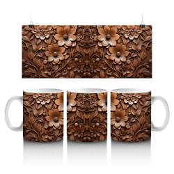 15 oz Mug - Wood 027