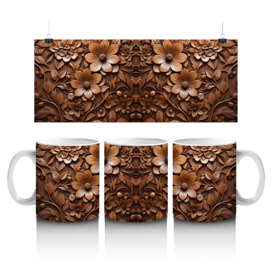 11 oz Mug - Wood 027 11 oz Mug - Wood 027