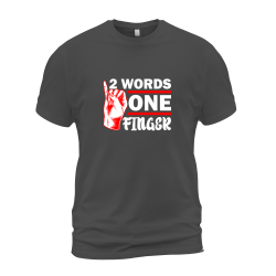 2 Words One Finger