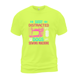 Easily Distracted By Dogs And Sewing Machine Easily Distracted By Dogs And Sewing Machine