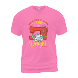 She Works With Her Hands In Delight