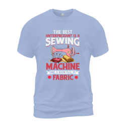 The Best Antidepressent Is A Sewing Machine And A Room Full Of Fabric